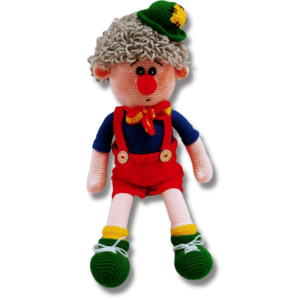 Haakpatroon Nokkli de Clown