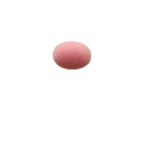 Neusje ovaal rose 22mm