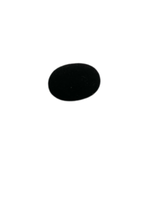 Neusje zwart ovaal 22mm