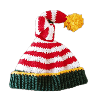 Haakpatroon Baby's eerste Kerstmuts