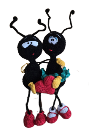 Haakpatroon Meneer en Mevrouw Mier